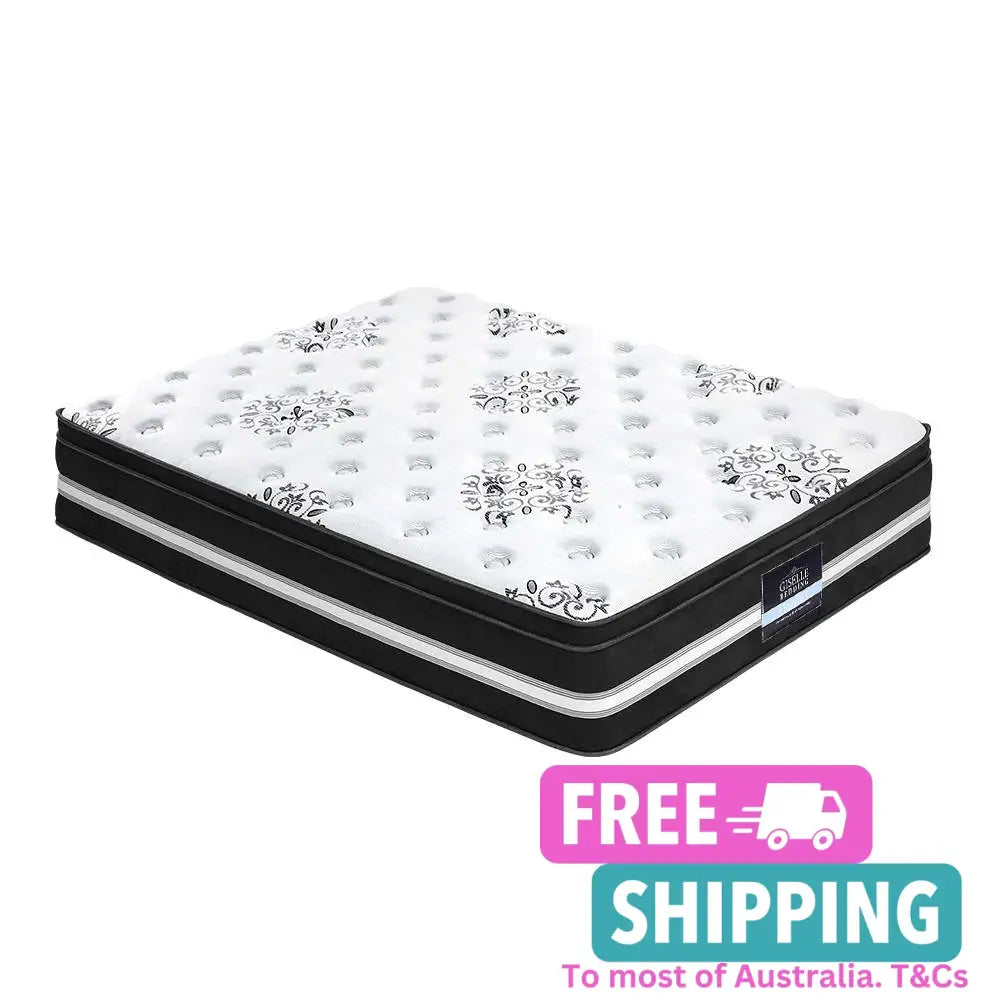 Giselle bedding king size mattress cool gel memory foam clearance pocket spring bed 34cm