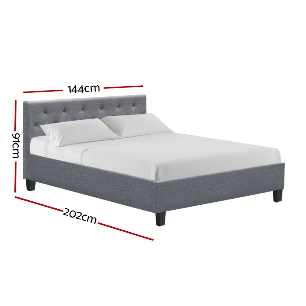 Vanke Bed Frame Fabric- Queen Furniture > Bedroom