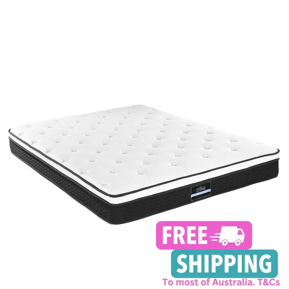 Bonita Euro Top Bonnell Spring Mattress 21Cm Thick Queen Furniture > Mattresses