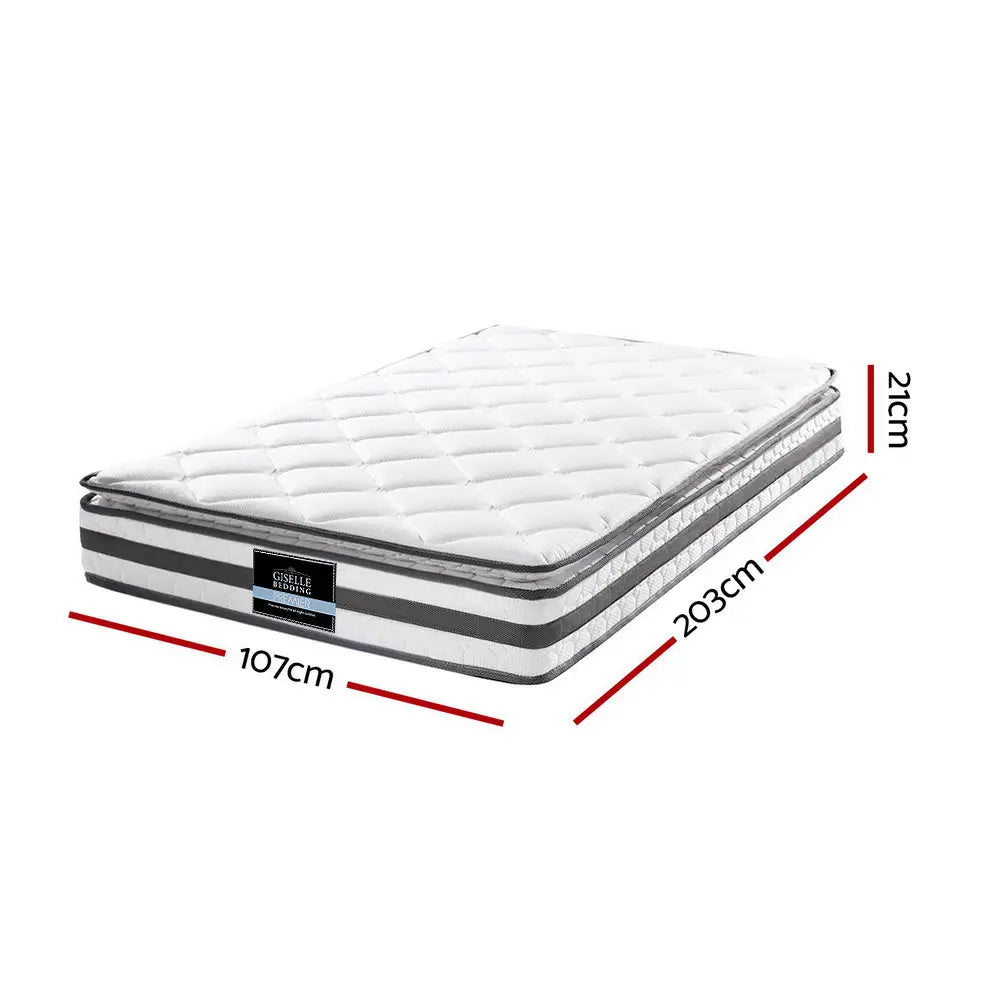 Normay Bonnell Spring Mattress 21Cm Thick King Single Furniture > Mattresses