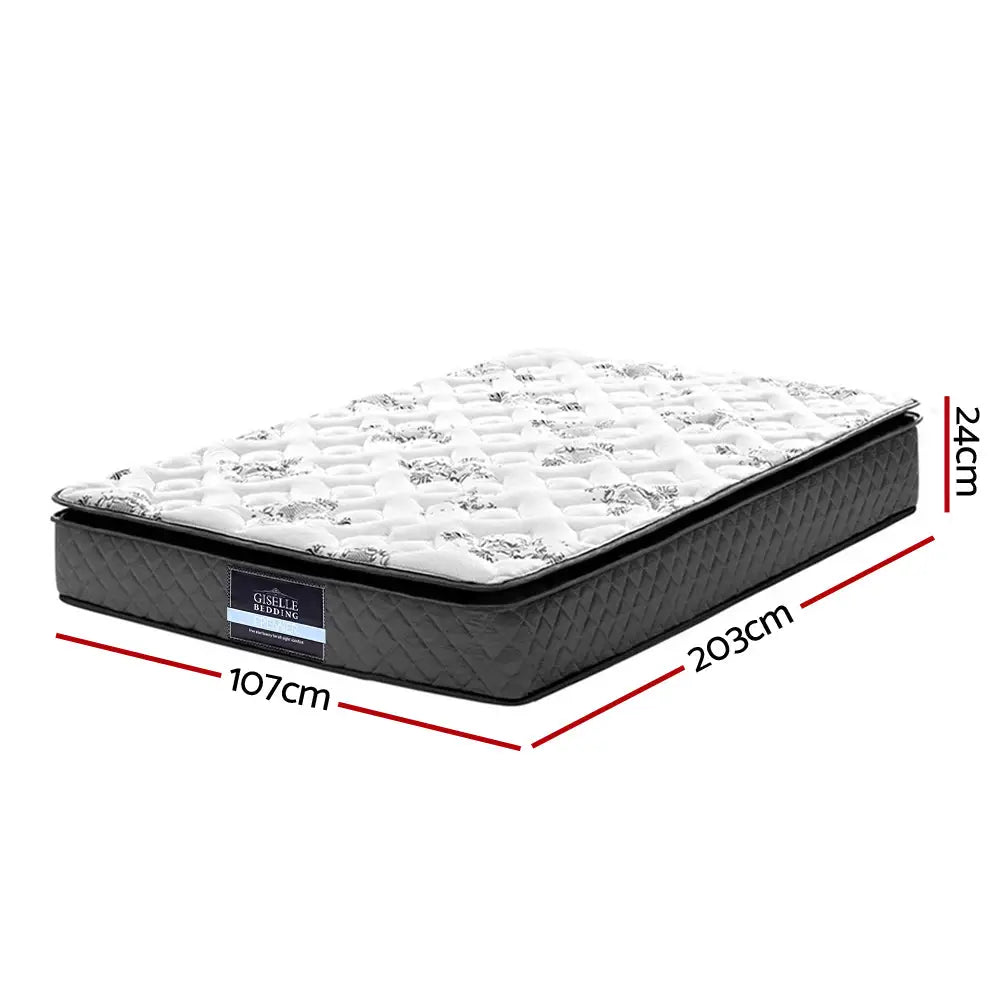 Rocco Bonnell Spring Mattress 24Cm Thick King Single Furniture > Mattresses