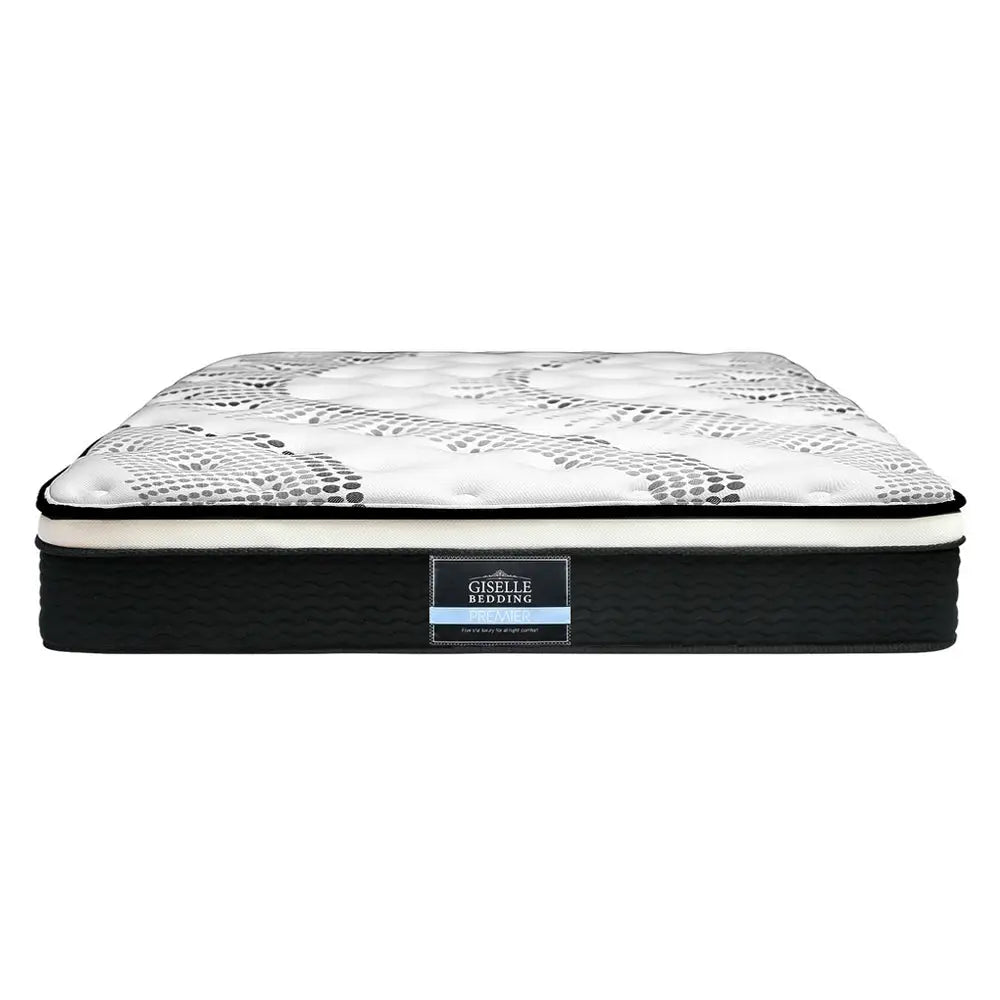 Como Euro Top Pocket Spring Mattress 32Cm Thick Queen Furniture > Mattresses