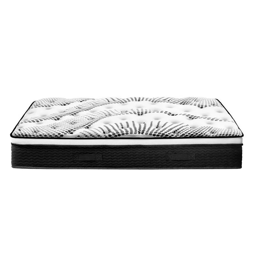 Como Euro Top Pocket Spring Mattress 32Cm Thick Queen Furniture > Mattresses