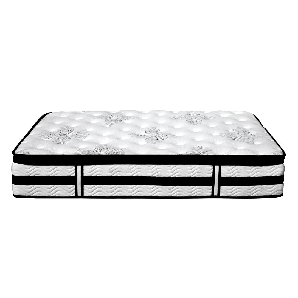 Algarve Euro Top Pocket Spring Mattress 34Cm Thick Double Furniture > Mattresses