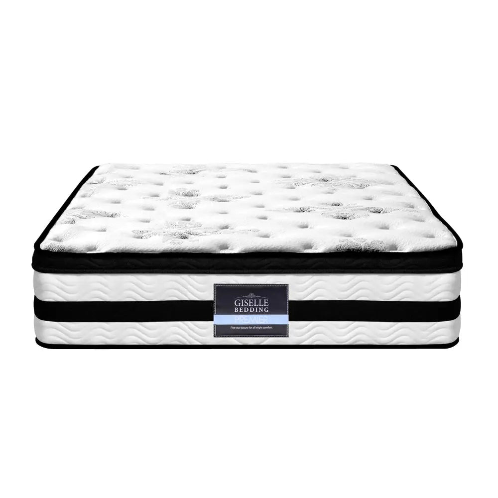 Algarve Euro Top Pocket Spring Mattress 34Cm Thick King Single Furniture > Mattresses