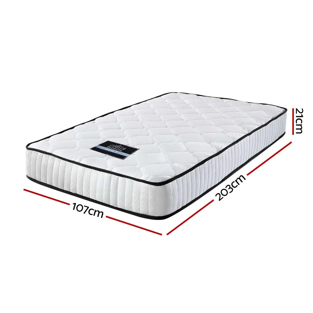 Peyton Pocket Spring Mattress 21Cm Thick King Single Furniture > Mattresses