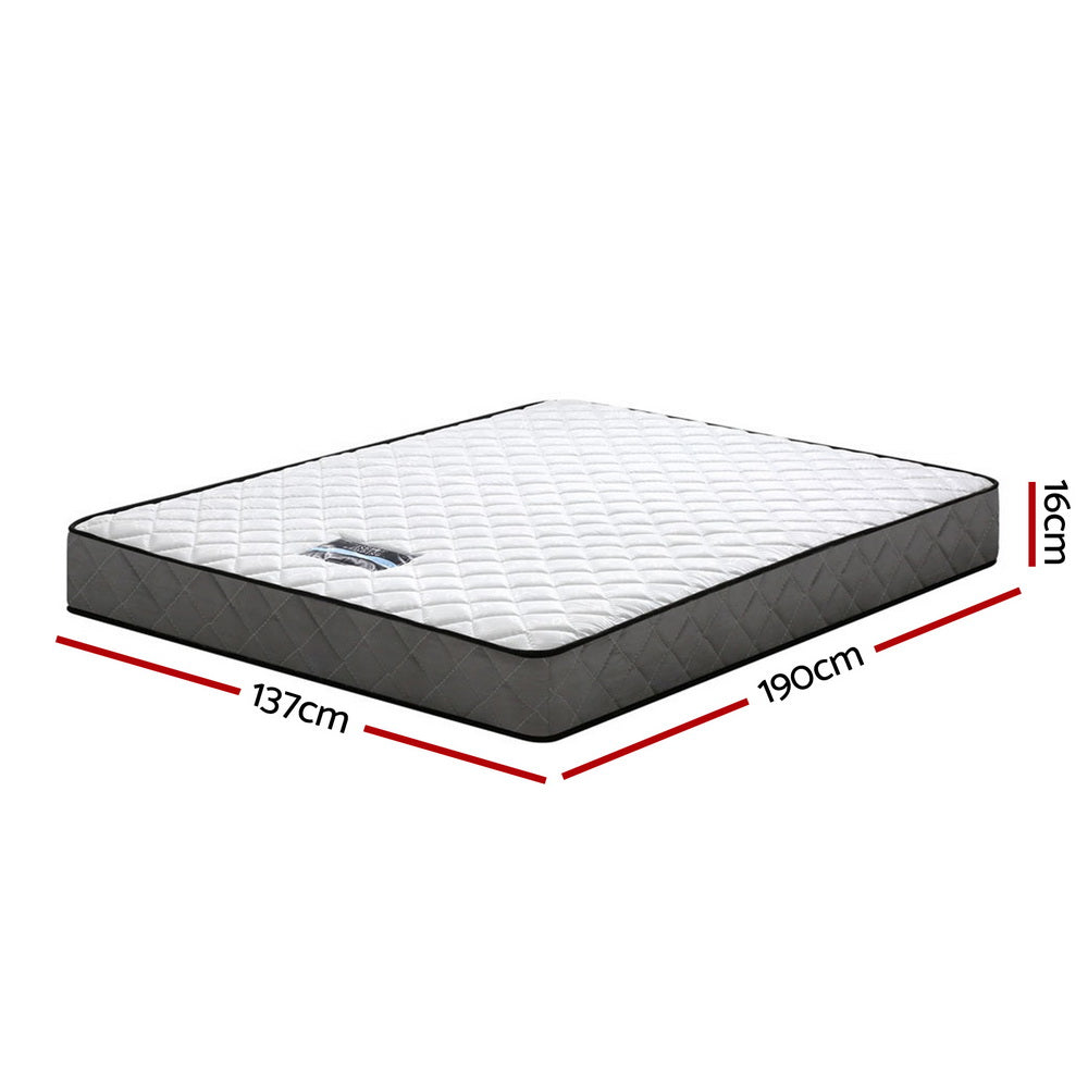 Alzbeta Bonnell Spring Mattress 16Cm Thick Double Furniture > Mattresses