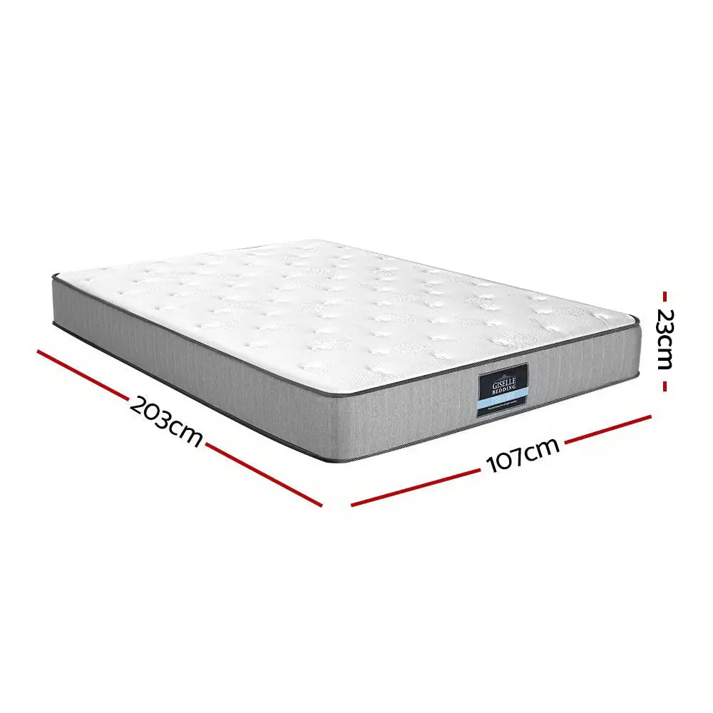 King Single Mattress Extra Firm Pocket Spring Foam Super Furniture > Mattresses