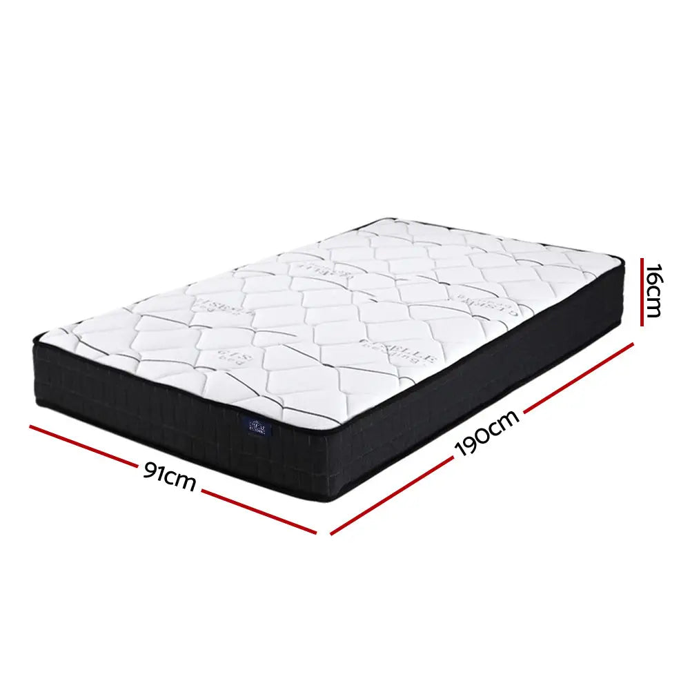 Glay Bonnell Spring Mattress 16Cm Thick Single Furniture > Mattresses