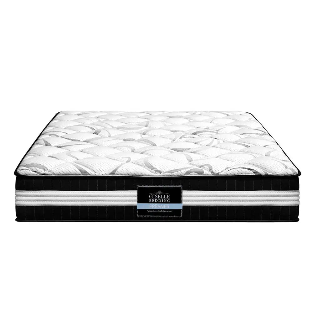 Mykonos Euro Top Pocket Spring Mattress 30Cm Thick Double Furniture > Mattresses